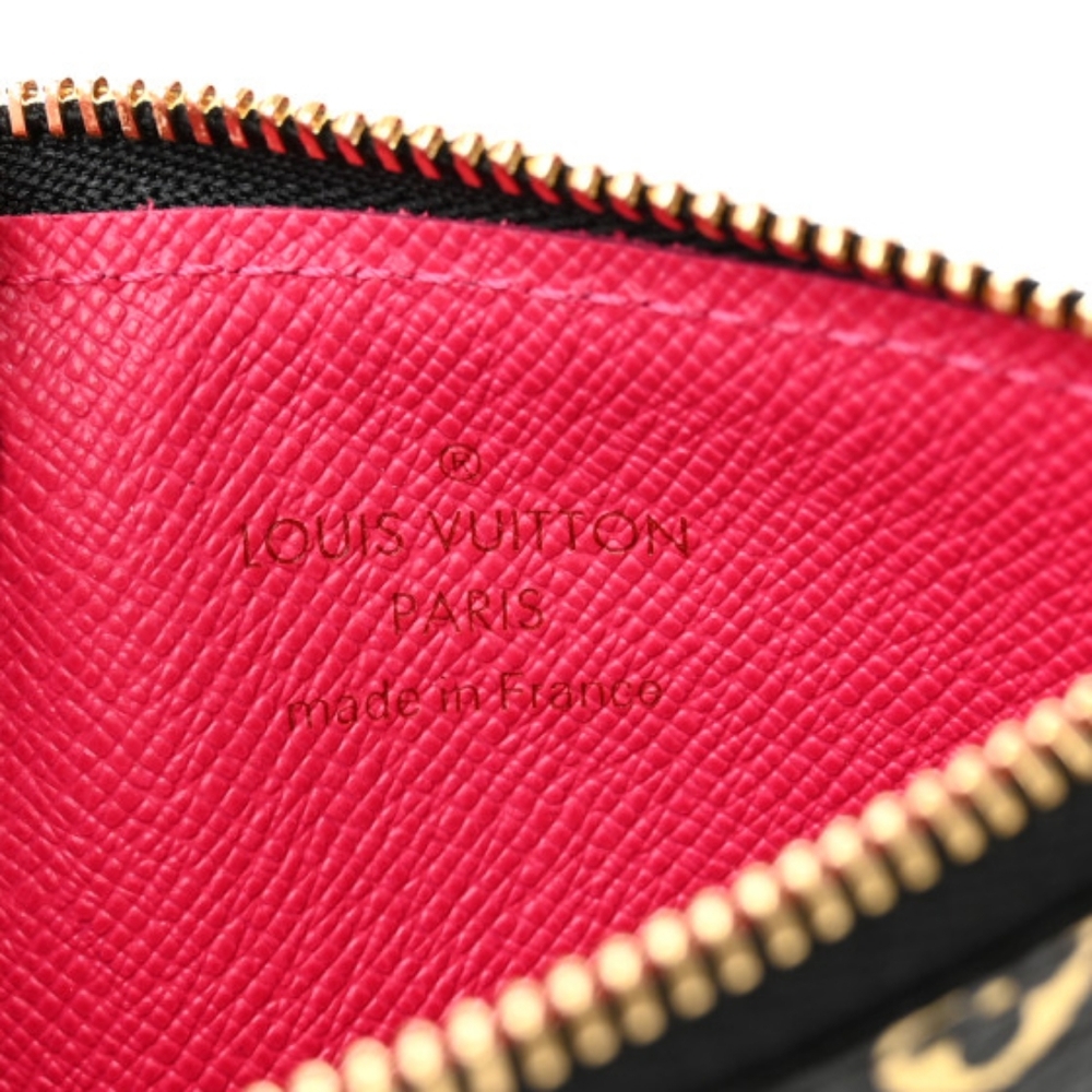 LV Takashi Murakami x Louis Vuitton Black Monoin Key Pouch Excellent Condition!! - Picture 6 of 15
